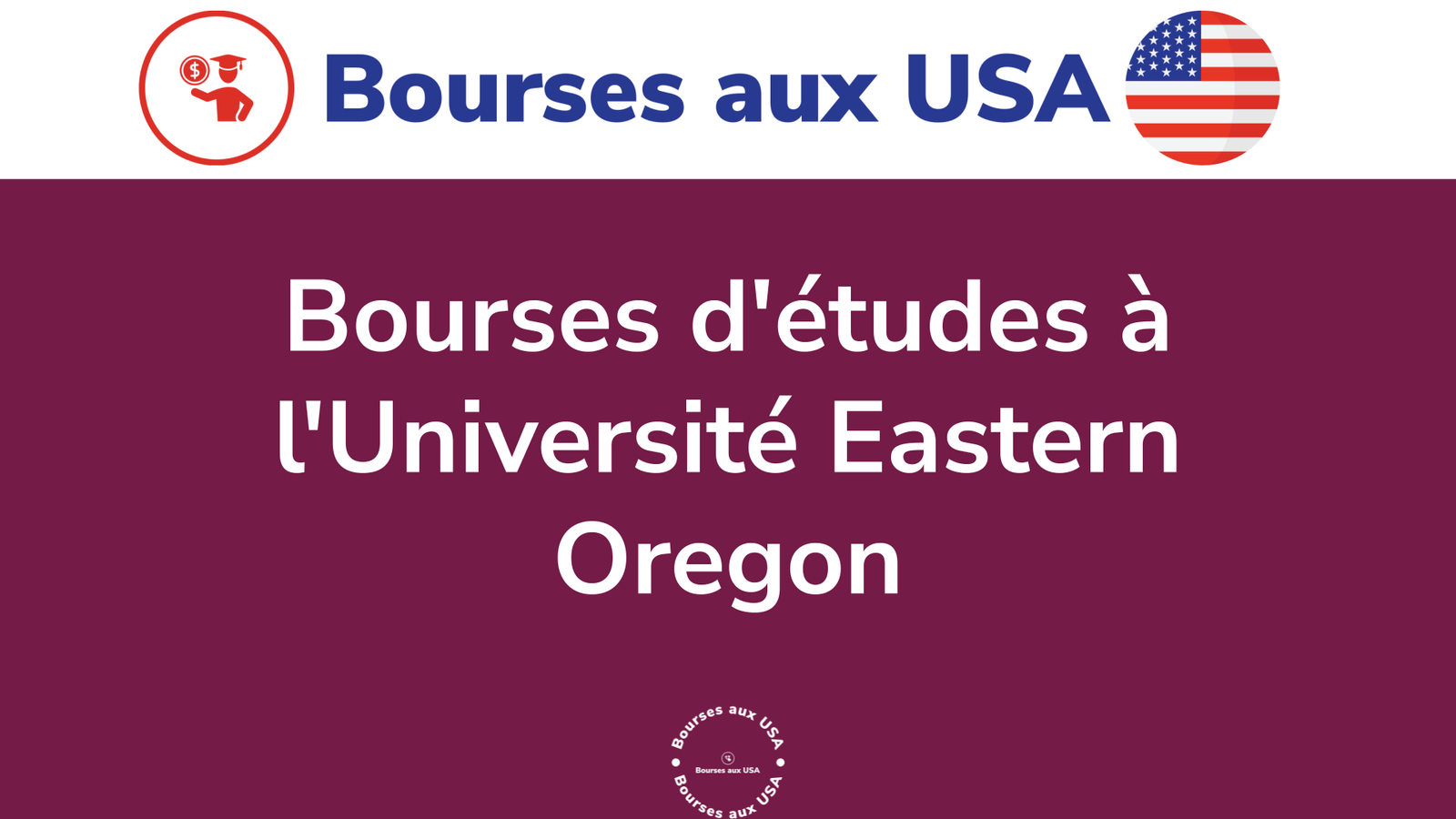 Bourses d'études Université Eastern Oregon